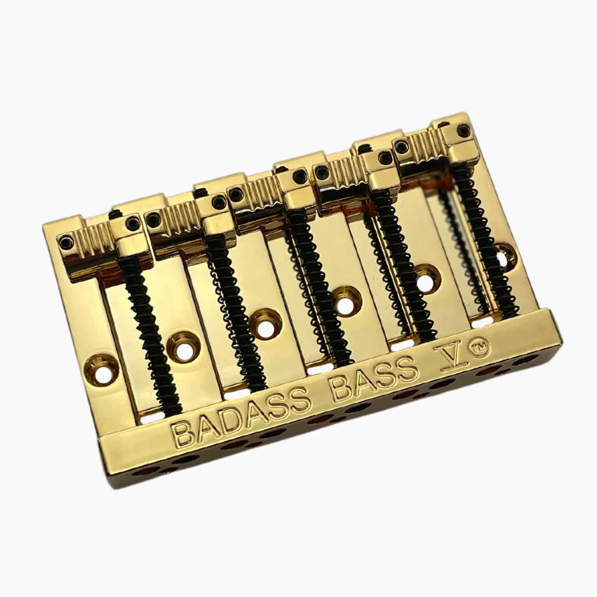 Leo Quan Badass V 5-String Bass Bridge - Grooved Saddles