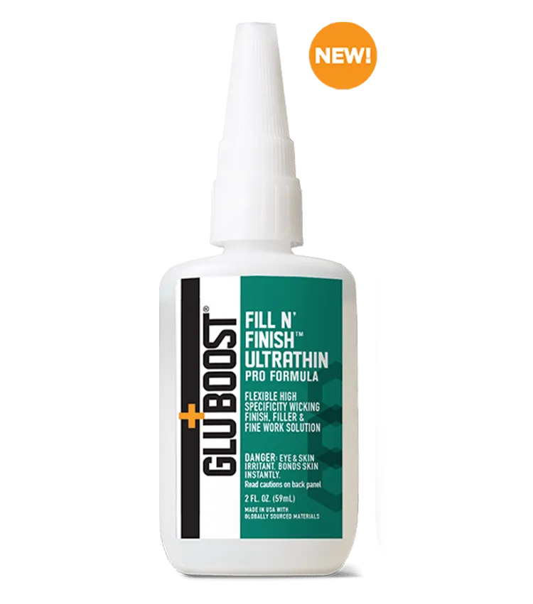 Gluboost Fill N Finish Ultra Thin, 2oz