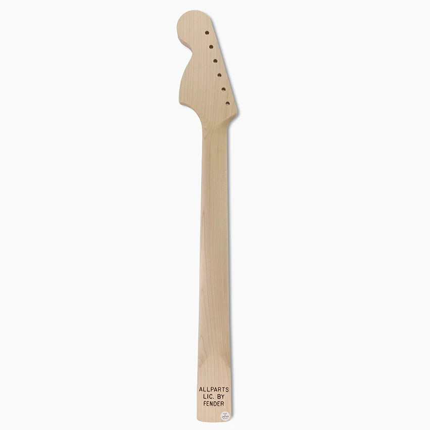 Large Headstock Strat Neck, Rosewood Fingerboard, No Finish