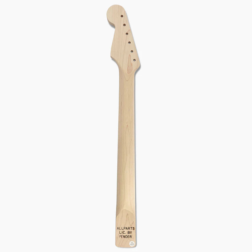 Replacement '62 Neck for Strat, Maple with Rosewood Fingerboard, No Finish
