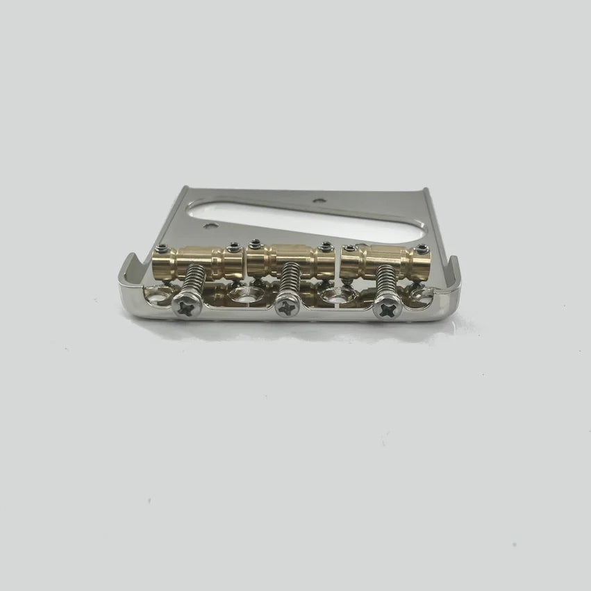 Bridge for Telecaster with Advanced Plating Compensated Saddles