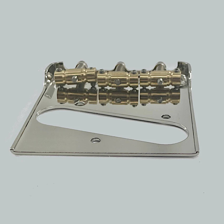 Bridge for Telecaster with Advanced Plating Compensated Saddles