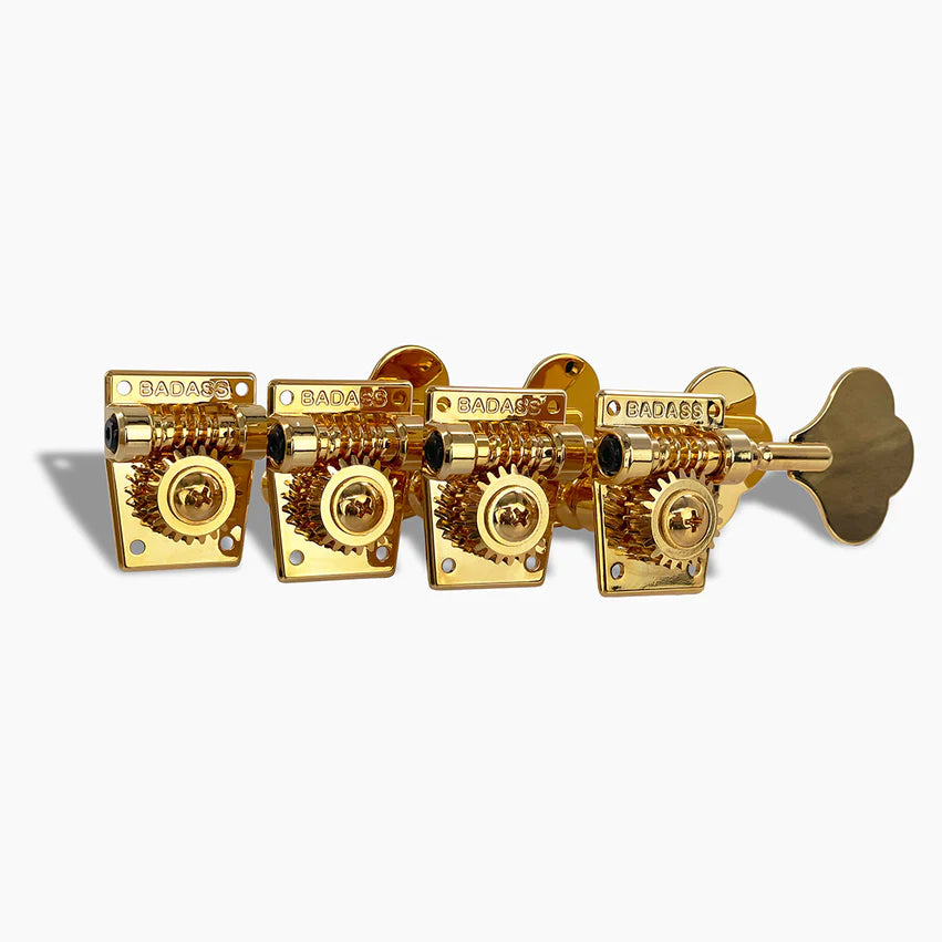 Leo Quan® Badass OGT™ Bass Keys, Open Gear Large Post, 4-in-line set