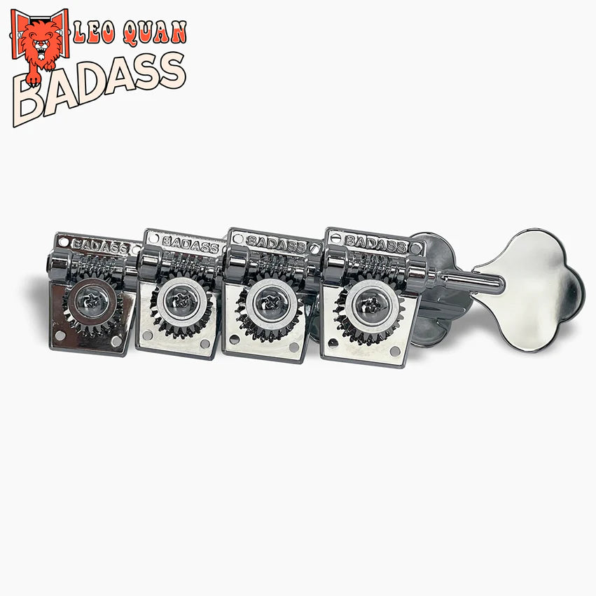 Leo Quan® Badass OGT™ Bass Keys, Open Gear Large Post, 4-in-line set