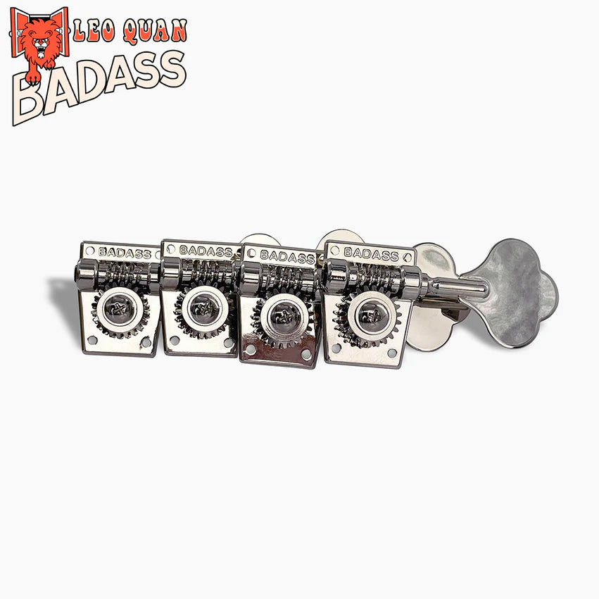 Leo Quan® Badass OGT™ Bass Keys, Open Gear Small Post, 4-in-line set