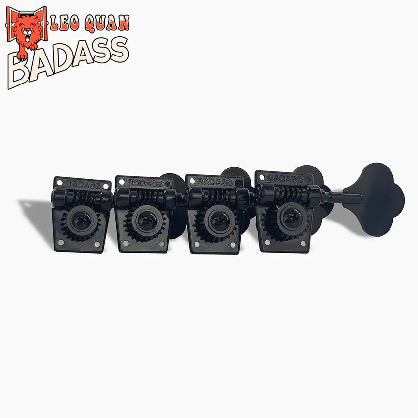 Leo Quan® Badass OGT™ Bass Keys, Open Gear Small Post, 4-in-line set