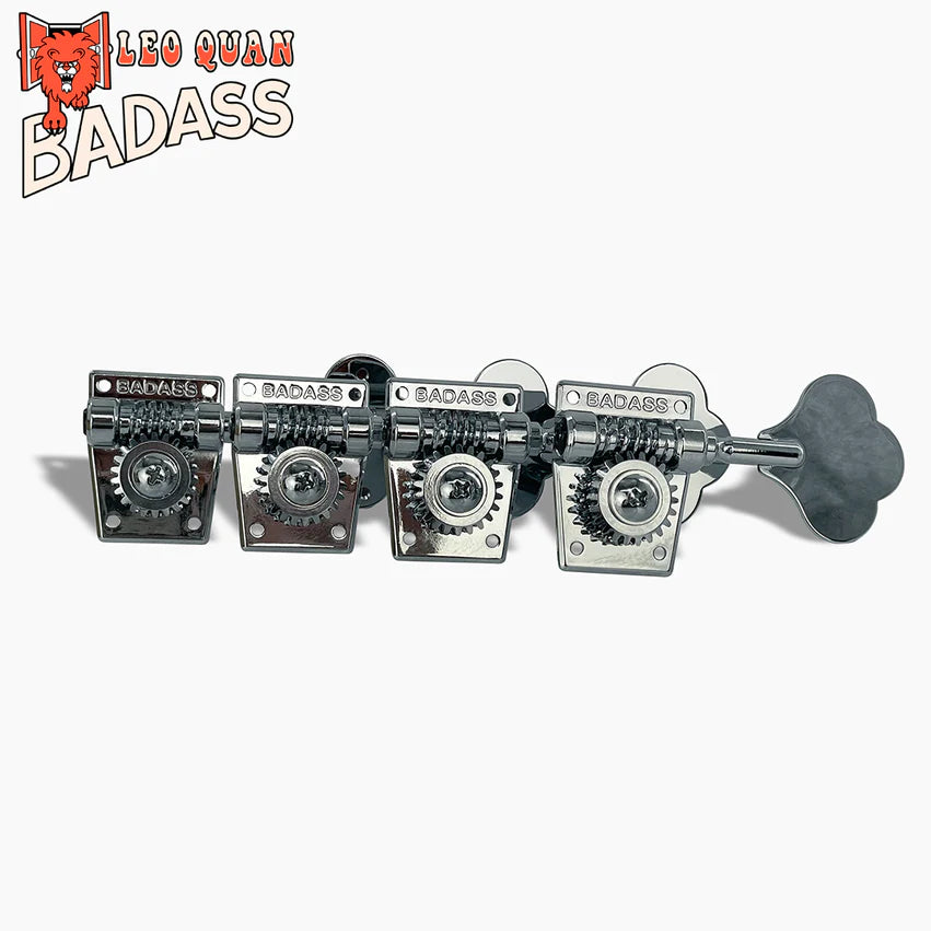 Leo Quan® Badass OGT™ Bass Keys, Open Gear Small Post, 4-in-line set