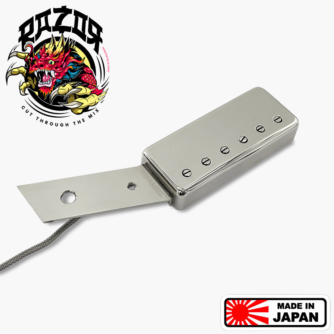 Razor® Jazubakkā Jazz Bucker Floating Humbucking Pickup - Pickguard Mount Neck