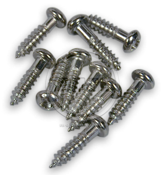 P-90 Dog Ear Mounting Screws Nickel (pack of 10), Mojotone
