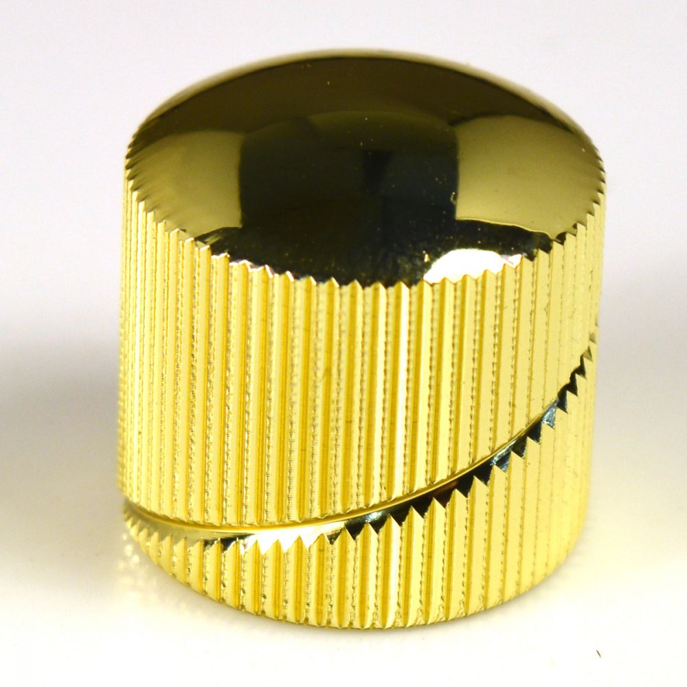 Sever Spiral Guitar Control Knob with Dome top, Sold Singularly
