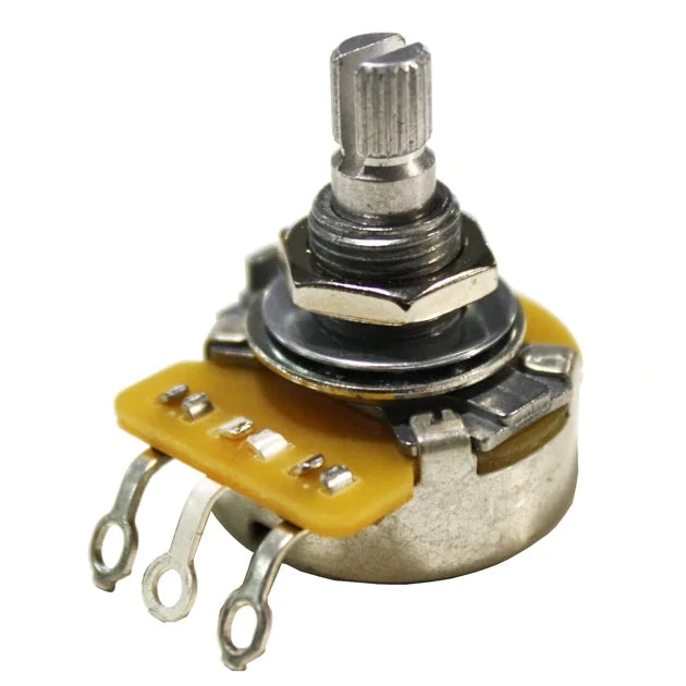 CTS 500K Pot Left-Handed, Audio Taper, Split Shaft