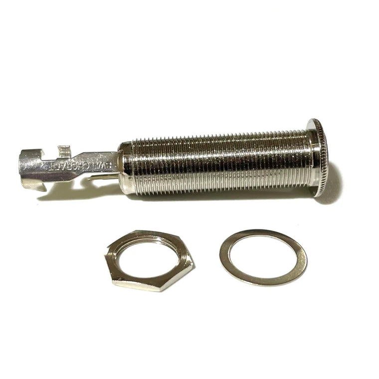 Switchcraft 152B Stereo Jack Socket, Long Threaded