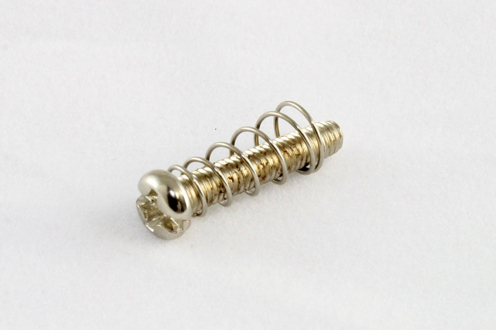 Bridge Length Screw for Guitar, Metric with Springs, M3 x 15mm