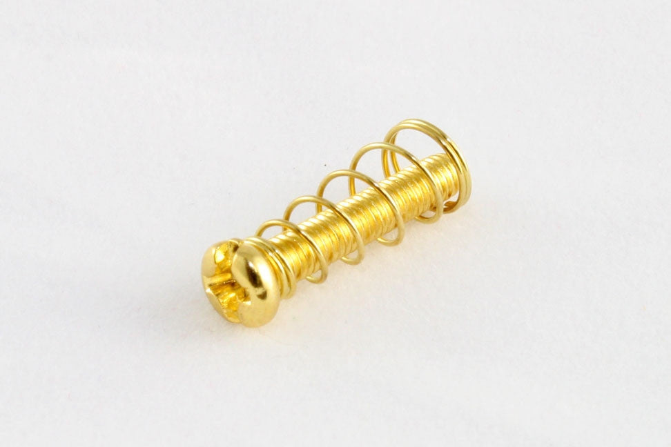 Bridge Length Screw for Guitar, Metric with Springs, M3 x 15mm