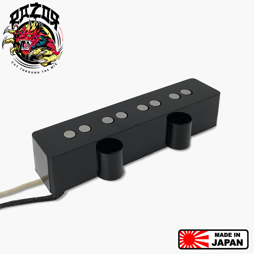 Razor® Buraddo mūn Blood Moon Neck Pickup for Jazz Bass® - Black