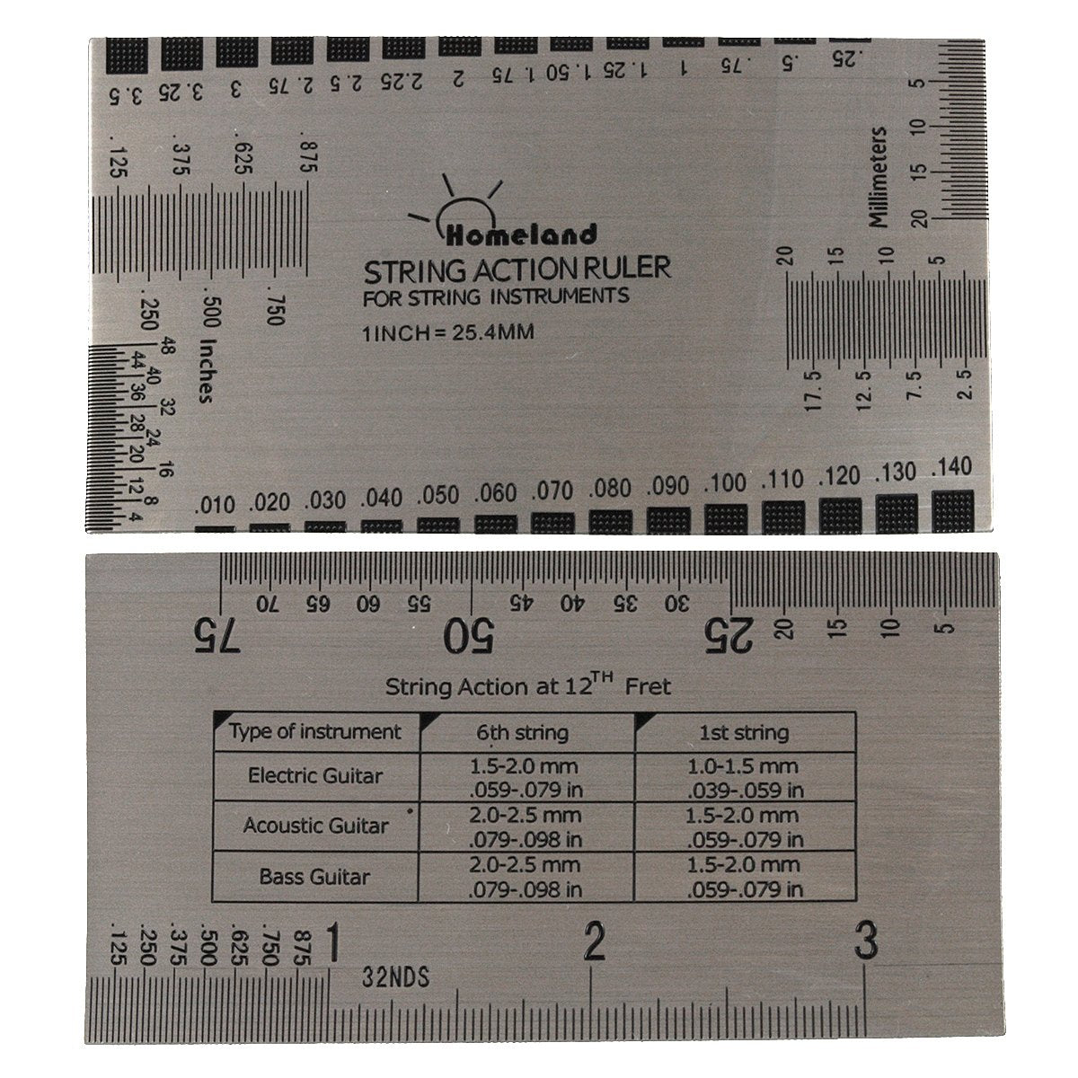 String Action Ruler