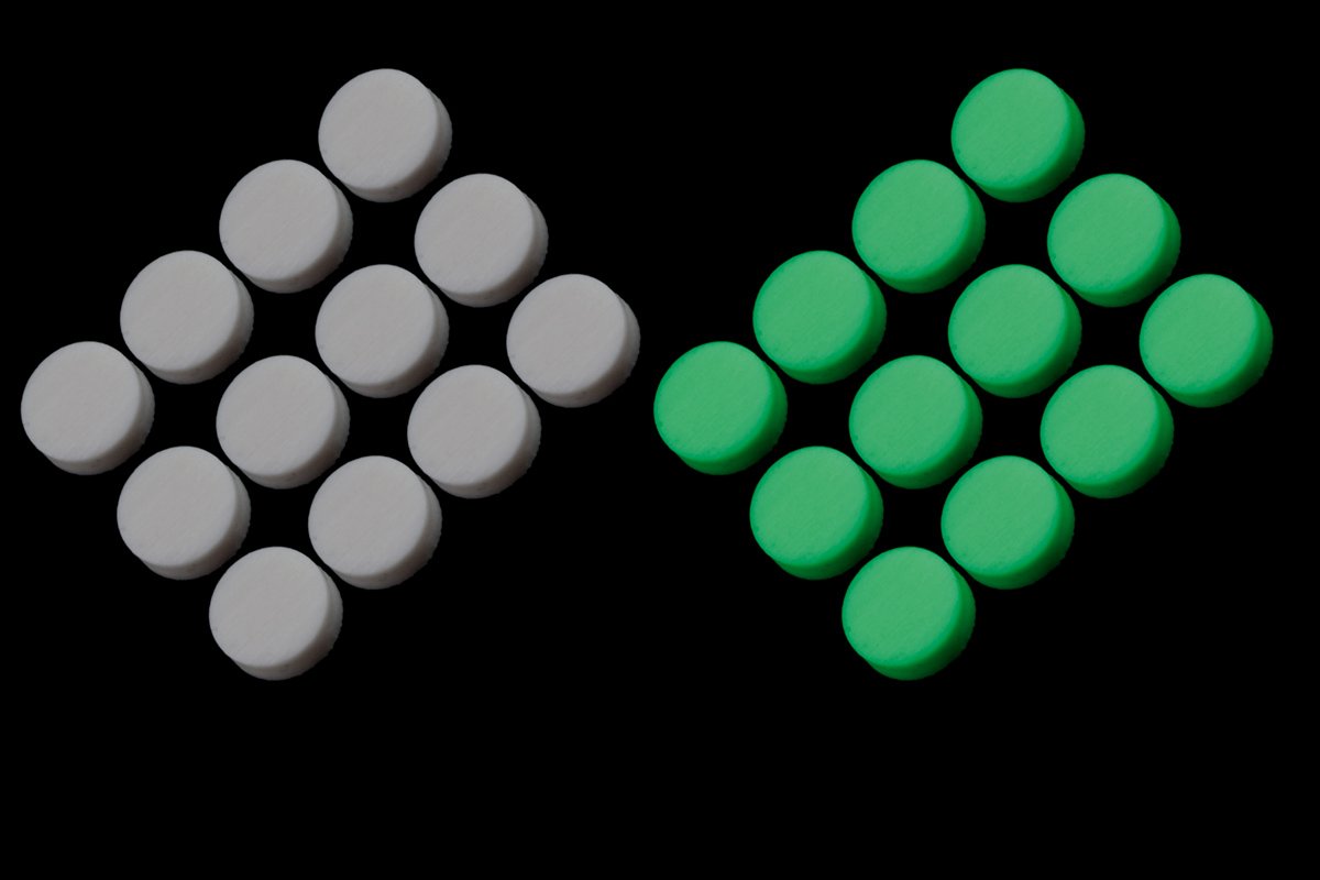 Glow-in-the-dark 6.35 mm Fretboard Dots