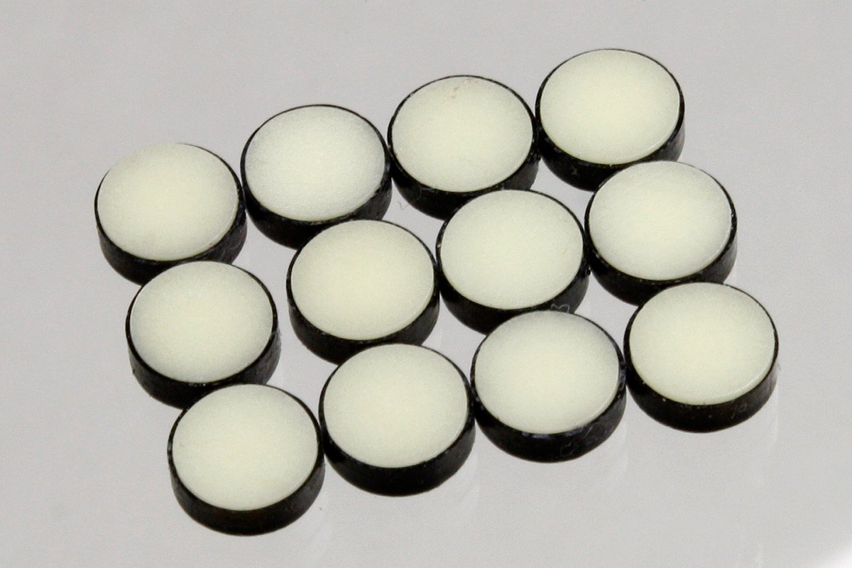 Glow-in-the-dark 6.35 mm Fretboard Dots