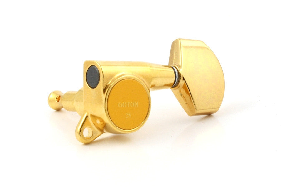 Tuning keys - Gotoh SG381 tuning keys - 3 x 3 - with large buttons - with hardware - 16:1