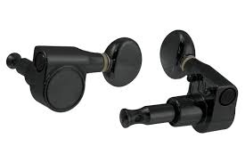 Tuning keys with 2 mounting pins, 6-in-line