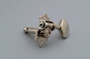 Gotoh open gear tuning keys 3x3 w scalloped buttons