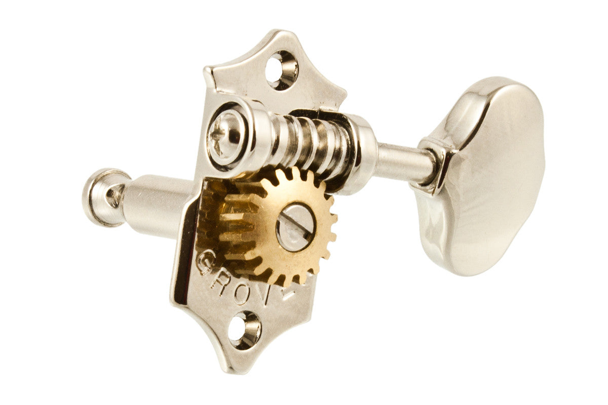 Tuning keys - Grover® V97-18 Sta-Tite 18:1 tuning keys 3x3 w scalloped buttons