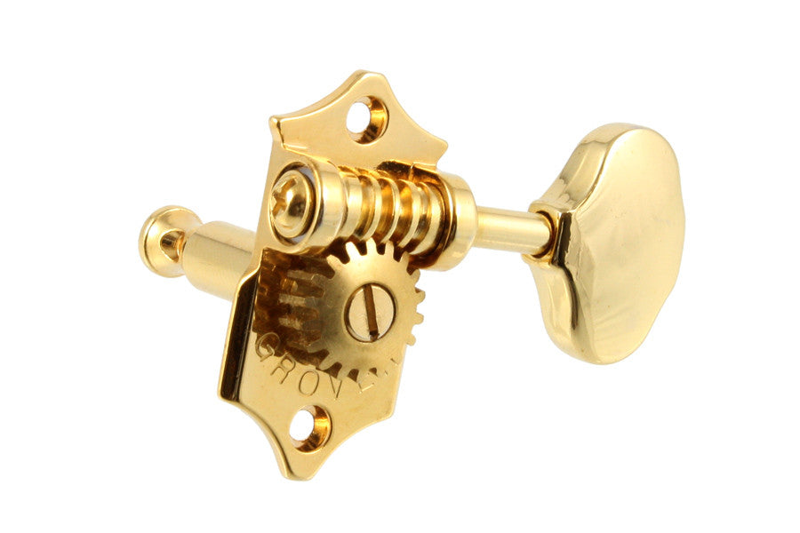 Tuning keys - Grover® V97-18 Sta-Tite 18:1 tuning keys 3x3 w scalloped buttons