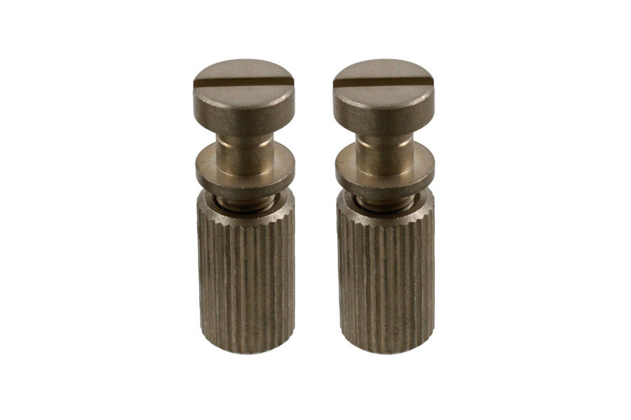 Studs and anchors for stop tailpiece - aged finish