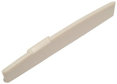 Bridge saddle for acoustic guitar - compensated - 2-13/16 inch wide (71.4mm x 3.175mm x 9.5mm)
