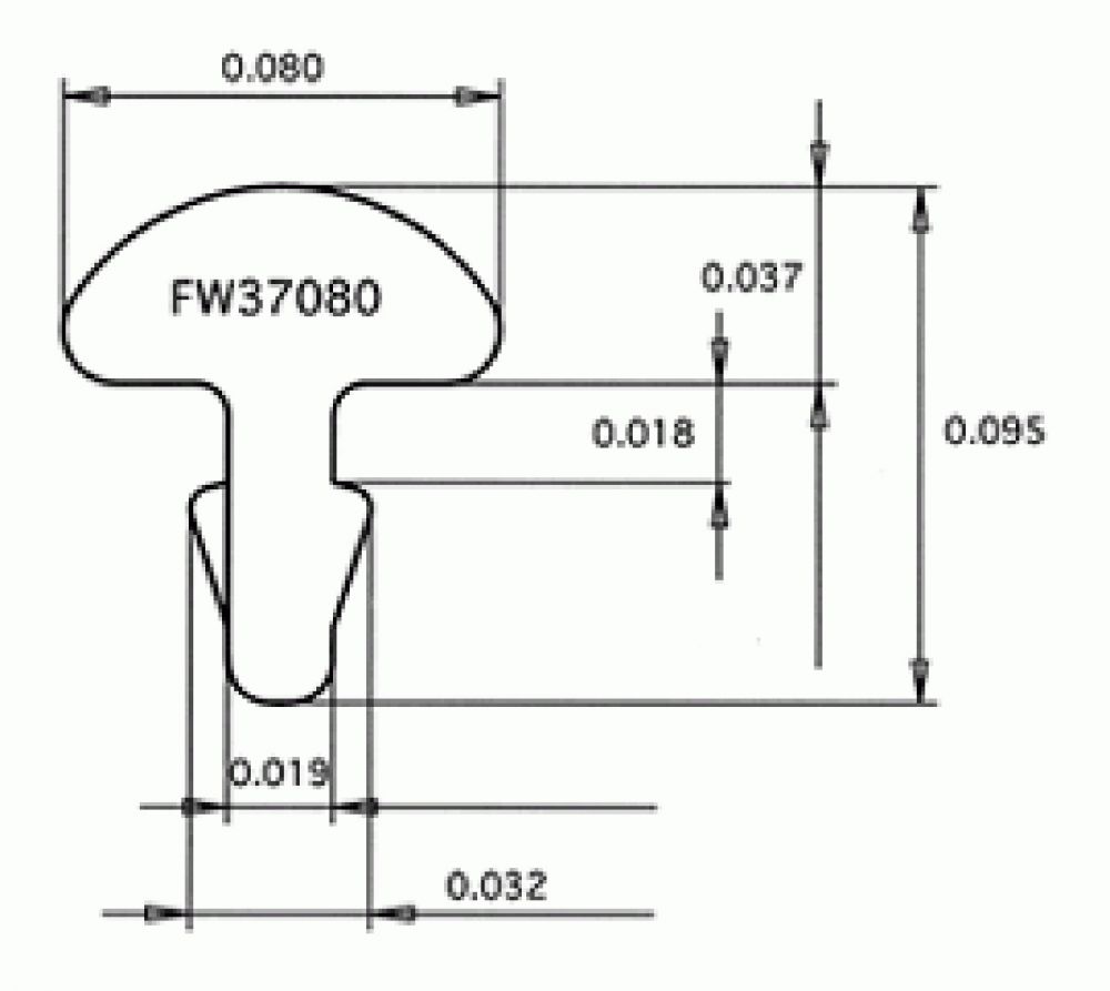 Fret Wire Jescar FL37080-S