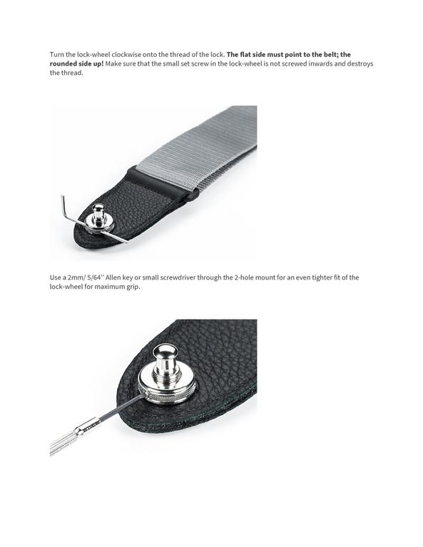 Strap Lock Set - SCHALLER 445 S-LOCK SYSTEM