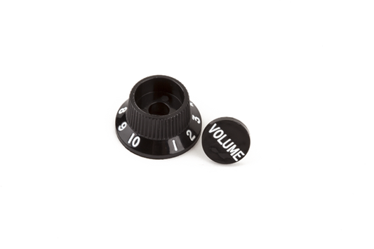 Knob/Cap Assembly, S-1™Switch, Strat®, Black,Genuine Fender