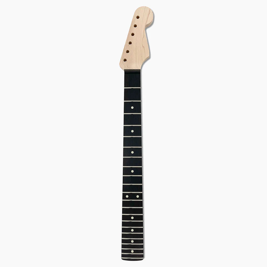Replacement Neck for Strat with Ebony Fingerboard, No Finish