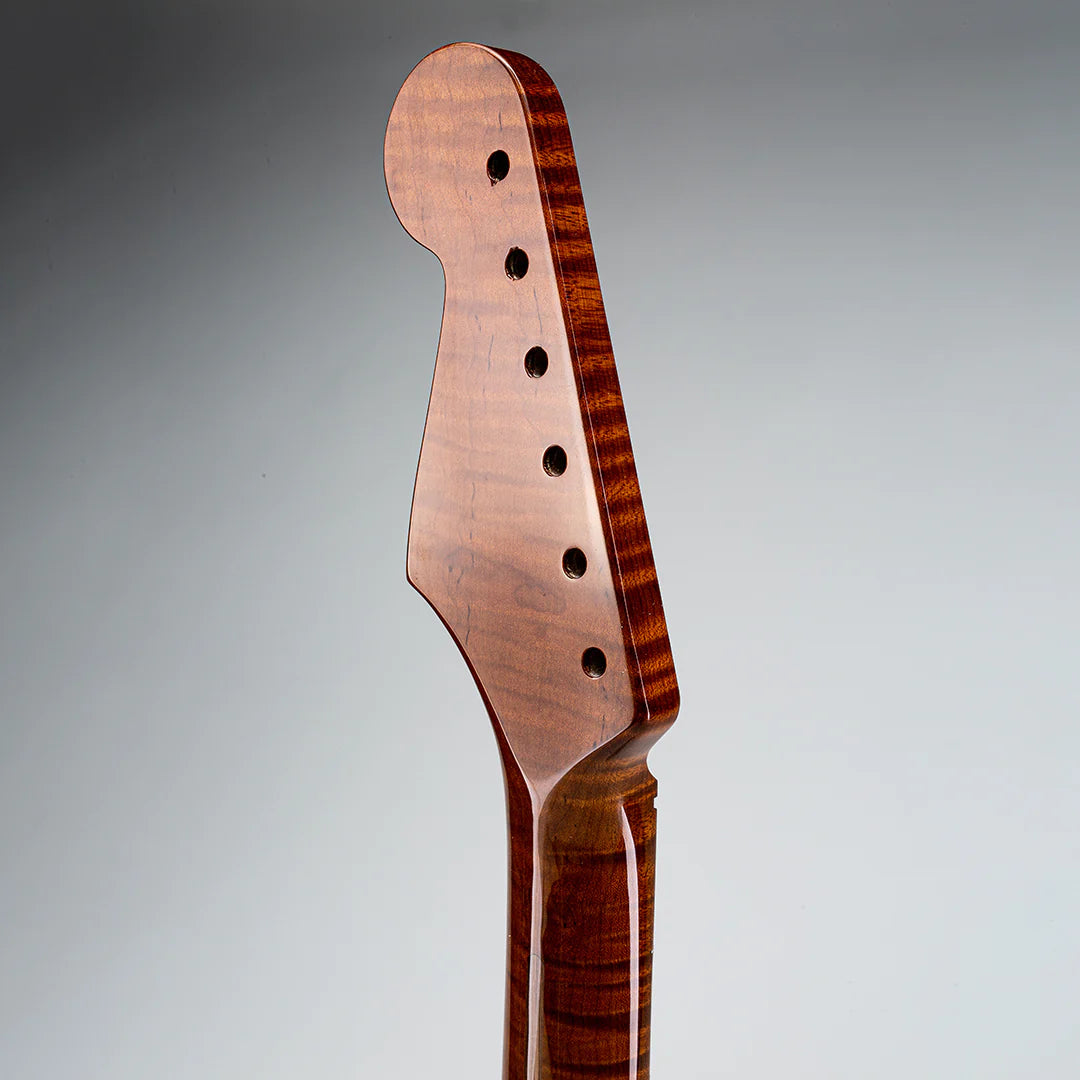Allparts Select "Licensed by Fender®" AAA+ Roasted Flame Maple "VIN-MOD" Replacement Neck for Stratocaster® - Nitro Finish