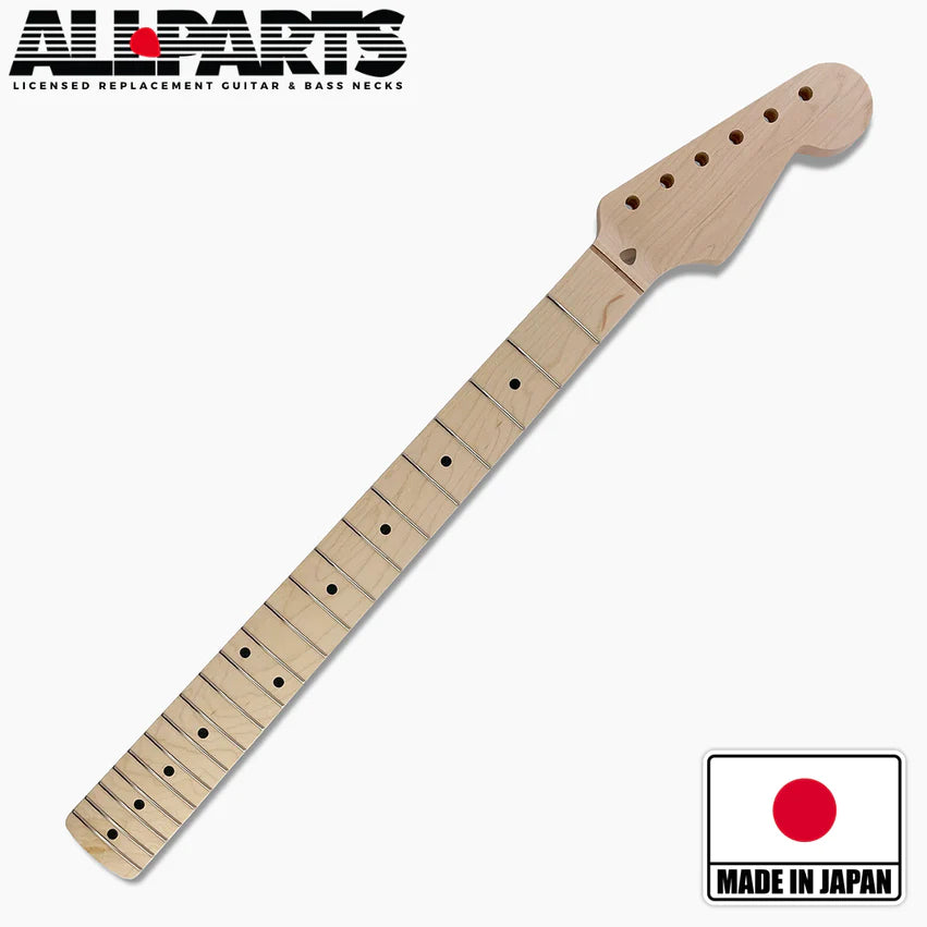 Replacement Chunky Neck for Strat, Solid Maple, No Finish