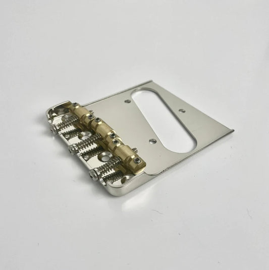 Bridge for Telecaster with Advanced Plating Compensated Saddles