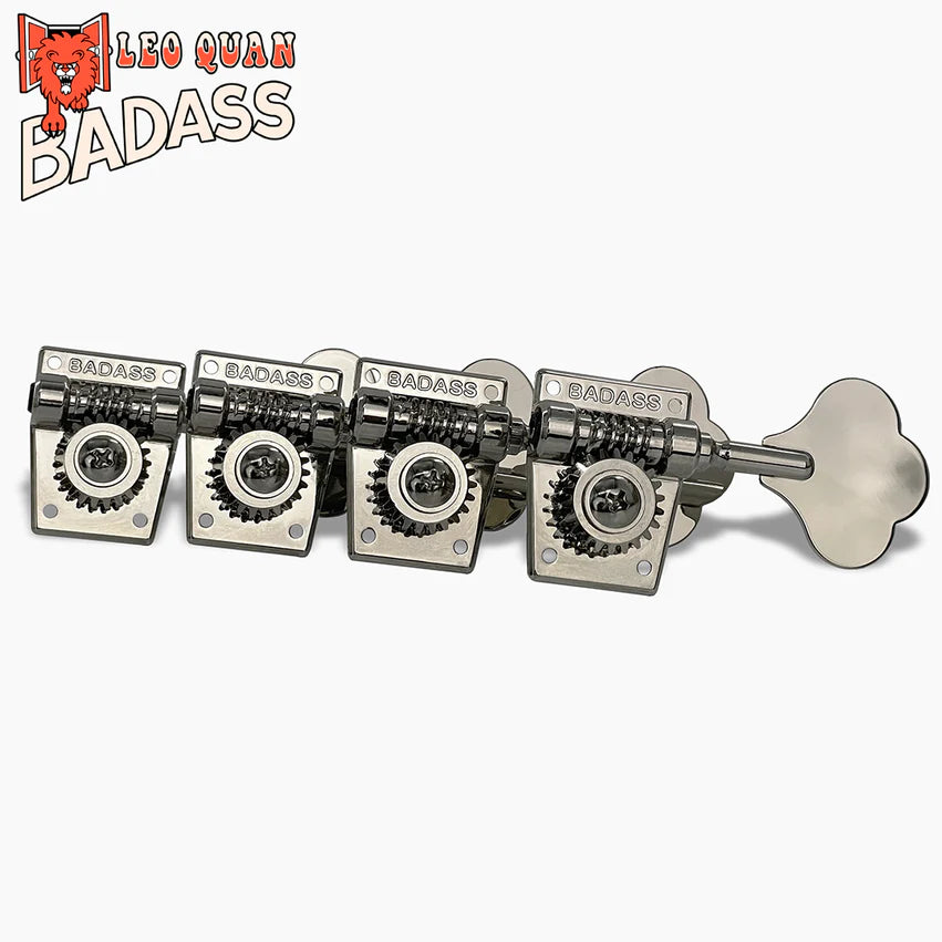 Leo Quan® Badass OGT™ Bass Keys, Open Gear Large Post, 4-in-line set
