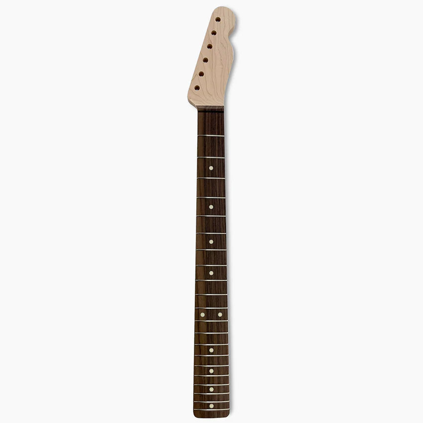 Replacement Rosewood Neck for Tele, No Finish, 21 Frets