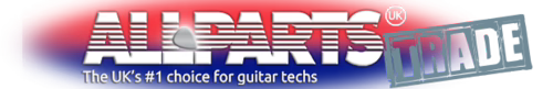Allparts UK - trade supplier of guitar, bass & amp parts - the UK's #1 choice for guitar techs