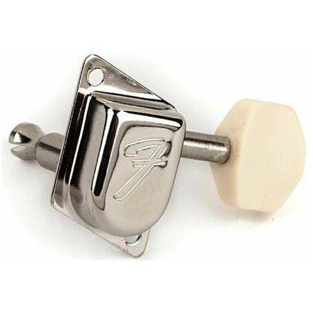 '65 Mustang™ Reissue Tuning Machine, Nickel with Cream Buttons (single)