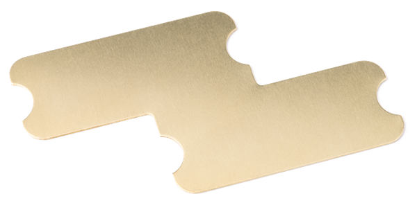 '62 P-Bass Pickup Shield, Aluminium - Genuine Fender