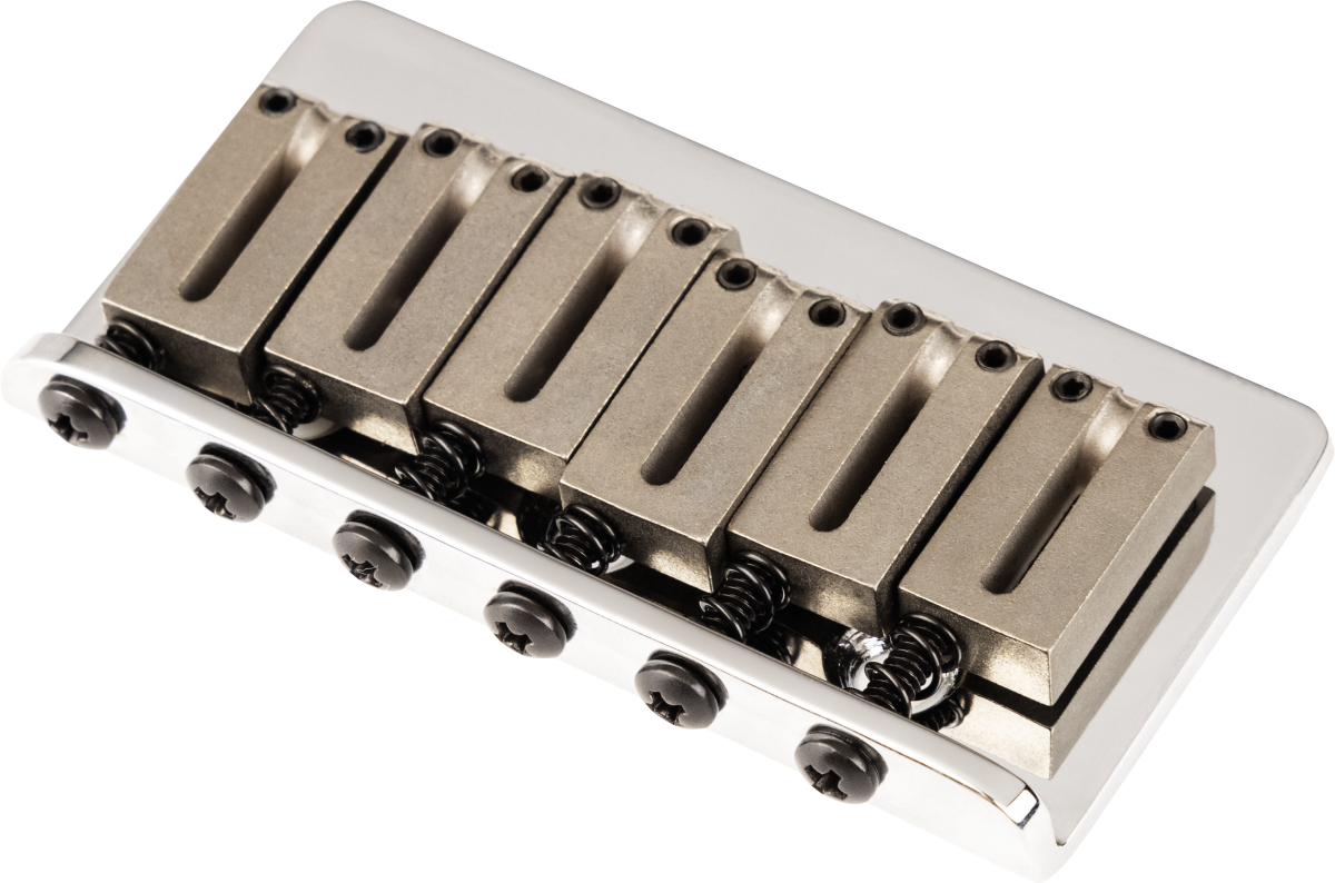 Bridge Assembly, American Hardtail Strat® '86-'07, Chrome