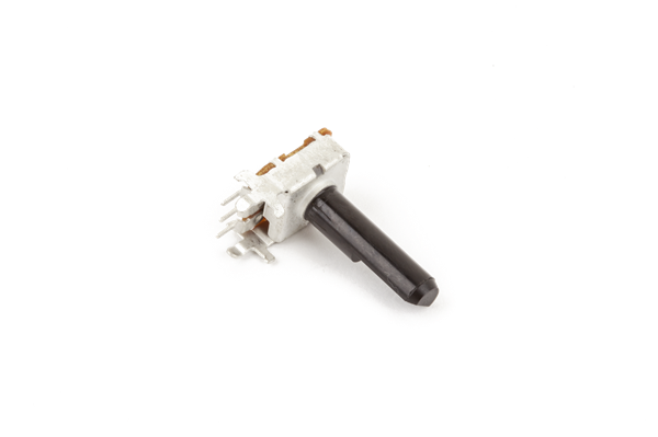 50KB linear Amp Potentiometer, PCB Mount with Plastic D Shaft - Genuine Fender