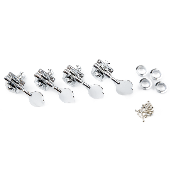 Standard-Highway One™ Series Bass Tuning Machines, Chrome (4), Genuine Fender