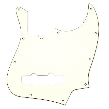 Pickguard - standard Jazz Bass - 10 screw hole - genuine Fender