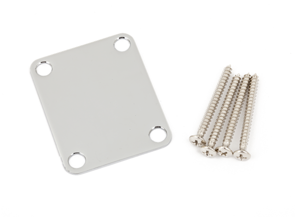 Fender 4-Bolt Vintage Style Neck Plate (No Logo)