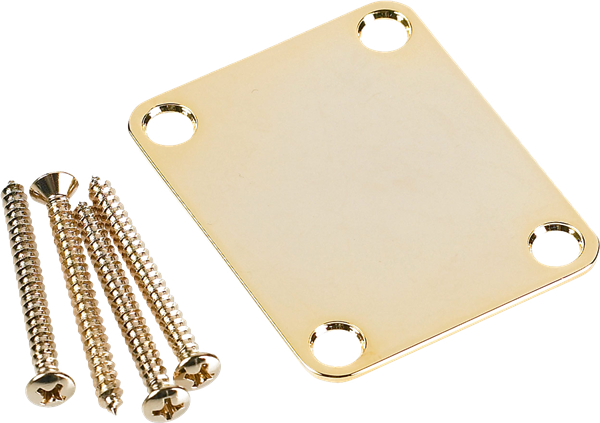 Fender 4-Bolt Vintage Style Neck Plate (No Logo)