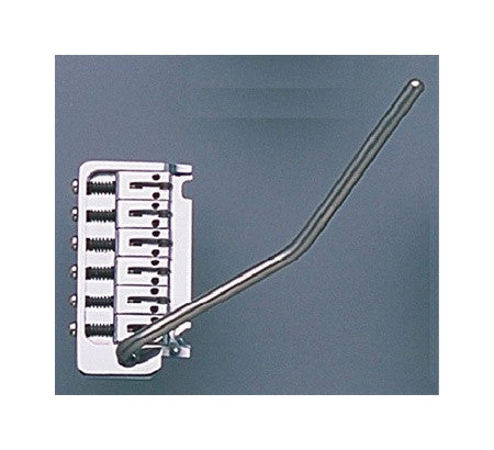 Guitar bridge - ABM fulcrum tremolo solid brass w roller saddles