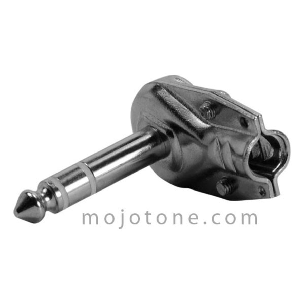 1/4'' Stereo Flat Right Angle Phono Plug