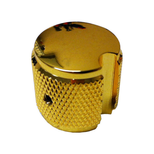 Goldtone Brass Plated Metal Knobs for Gisbon Amps, Single